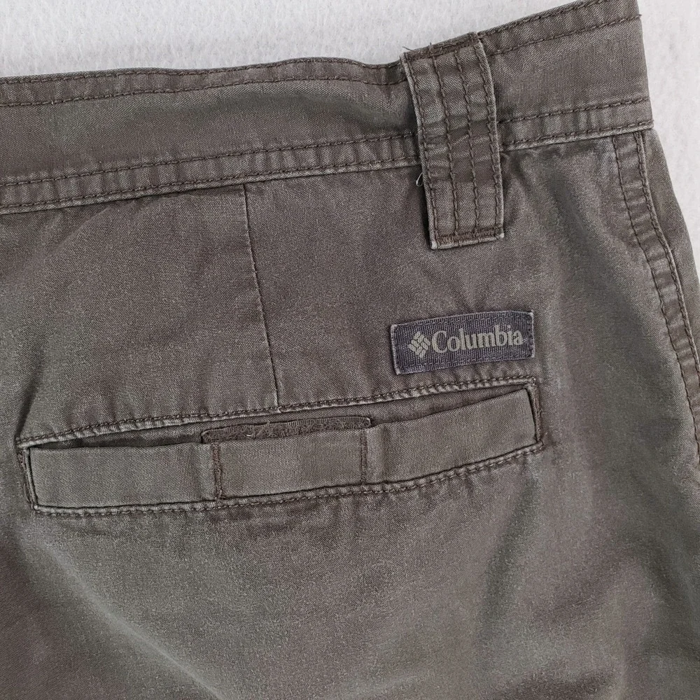 Columbia Shorts Mens 38 Gray Cargo Utility Field Hiking‎ Outdoor 9